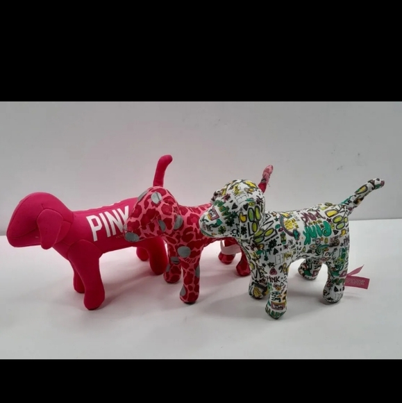 Vs pink mini dog set bundle lot of 3 - Picture 1 of 1
